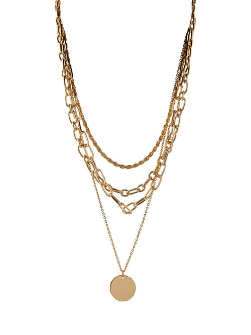GINA COMBI NECKLACE (GOLD)