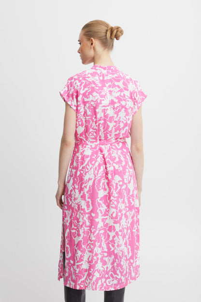 Gine Dress (Super Pink)