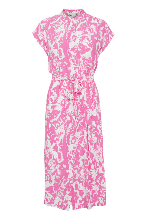 Gine Dress (Super Pink)