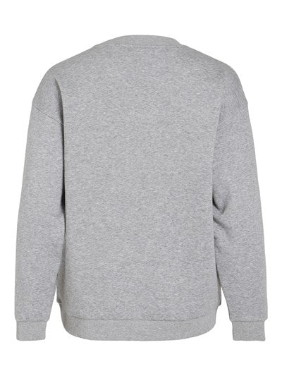 Glitter Snowman Christmas Jumper (Grey)