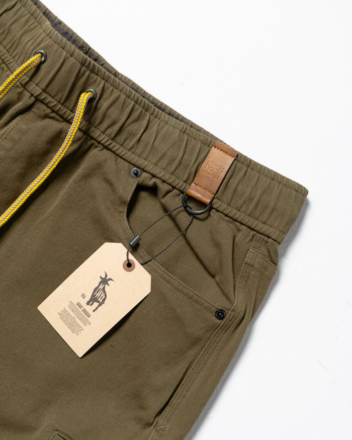 GOAT JOGGER - OLIVE