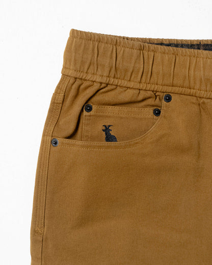 GOAT JOGGER - SADDLE