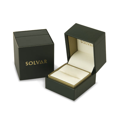 Sterling Silver And 10K Gold Diamond Trinity Knot Ring - Skellig Gift Store