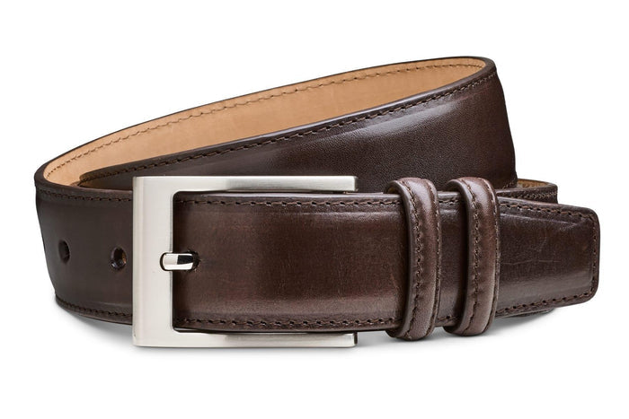 Moral Code Grant Belt - #color_brown-leather