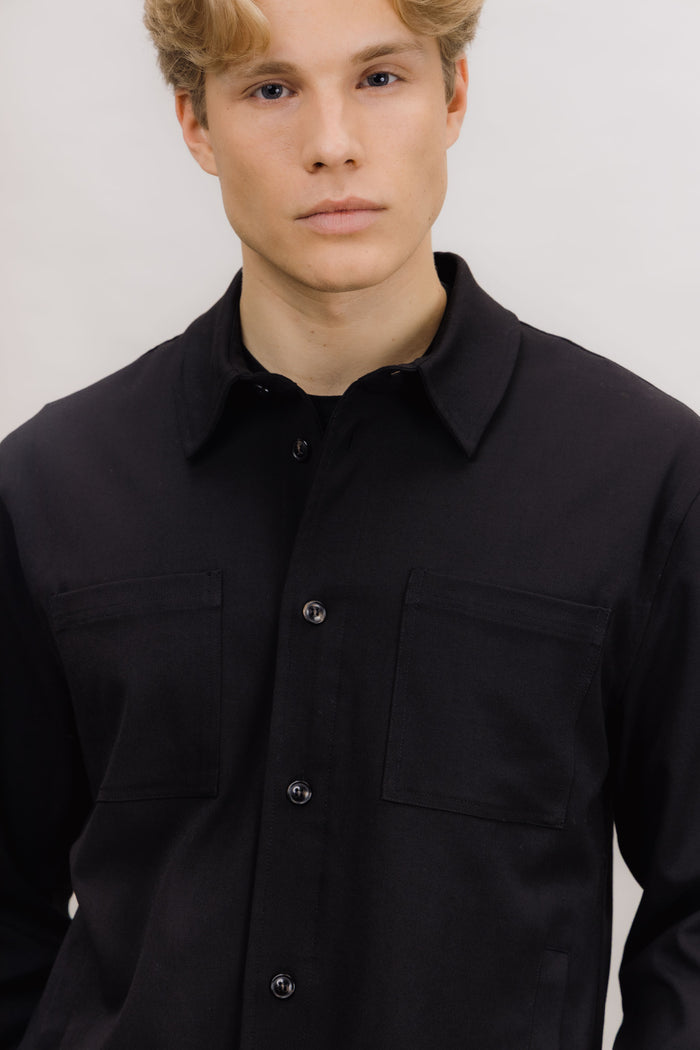 Urban Pioneers Male Gregory Overshirt SHIRT BLACK