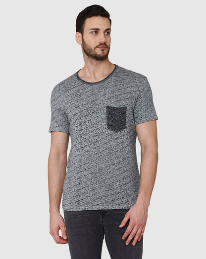 Grey Crew Neck T-Shirt