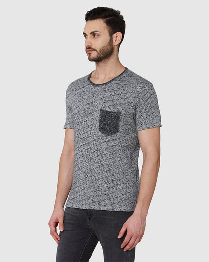 Grey Crew Neck T-Shirt