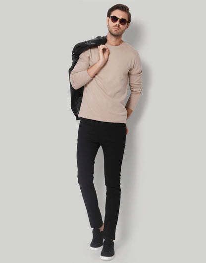 Grey Crew Neck T-Shirt