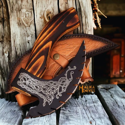 Handforged Viking Pizza Cutter Axe – Embrace Culinary Adventure with Style - RFE Marketing Ventures