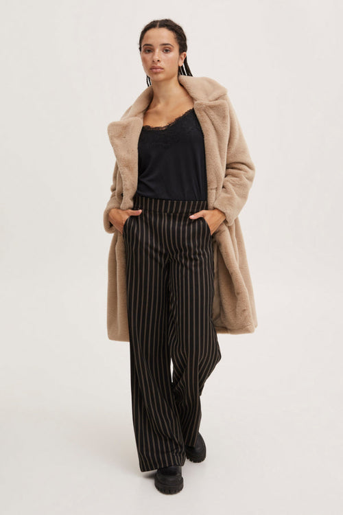 HAYA FAUX FUR COAT (NOMAD)