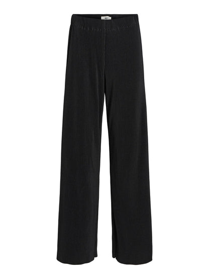 HILDA M/W PLISSE PANTS (BLACK)
