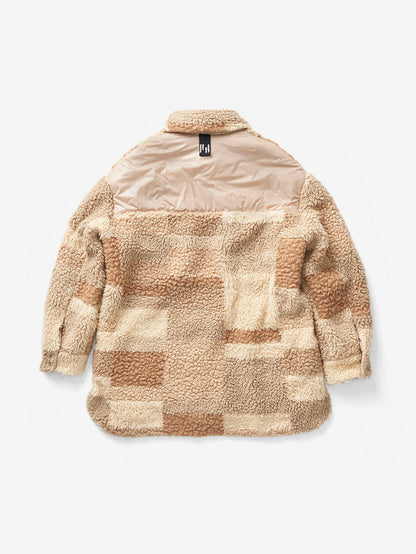 Holden Outerwear Wool Sherpa Shirt Jacket