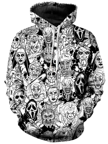 Horror Villains Hoodie On Cue Apparel Epic Hoodie