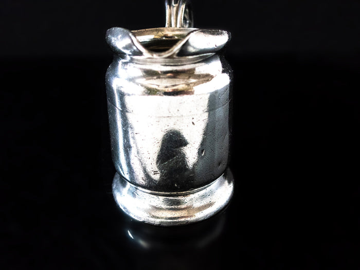 Hotel Ambassador Silver Soldered Creamer Pitcher 1950 Hotel Military RR Silver