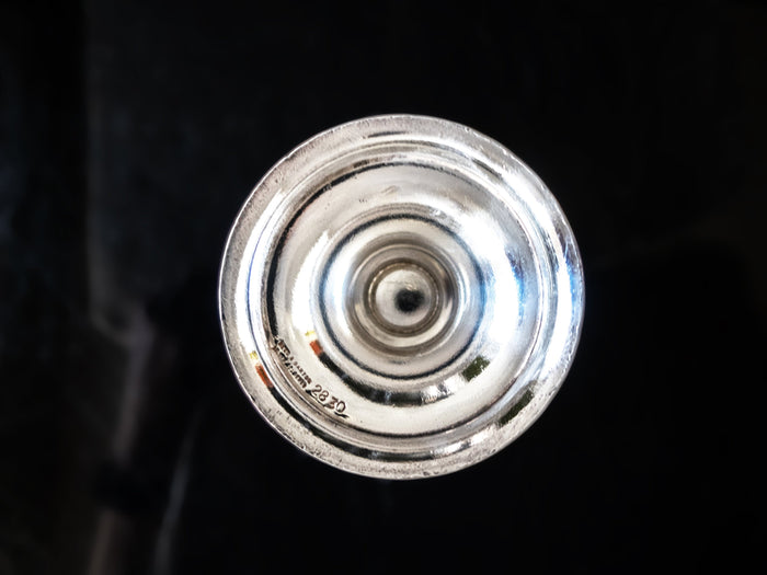 Hotel Silver Soldered Pedestal Bowl By Reed And Barton