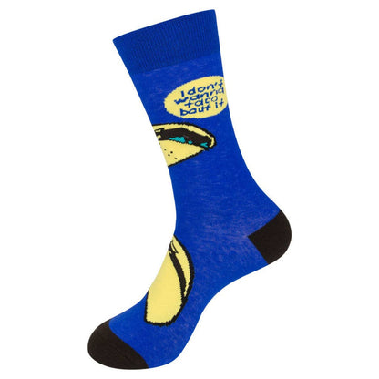 I Don’t Wanna Taco ‘Bout It Socks - Closeout | Funatic - Wichita Home Outlet