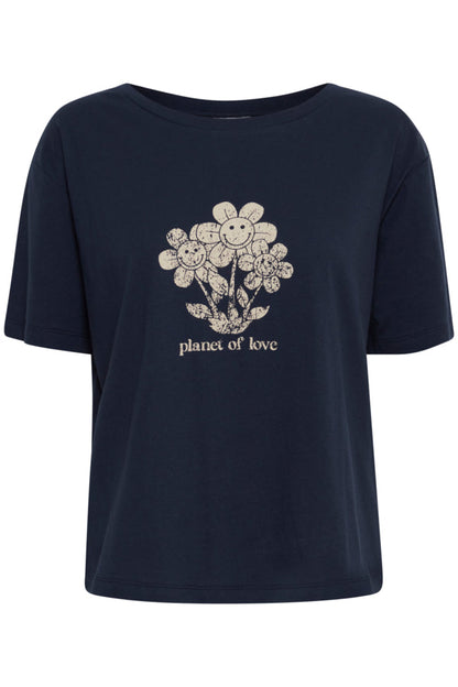 Iah Slogan T-Shirt (Total Eclipse)