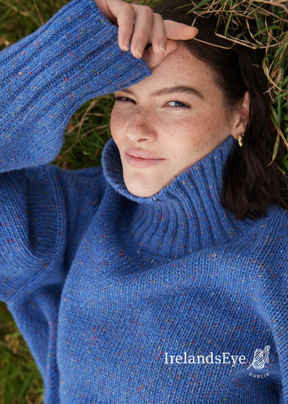 IrelandsEye Polo Neck Sweater | Marina