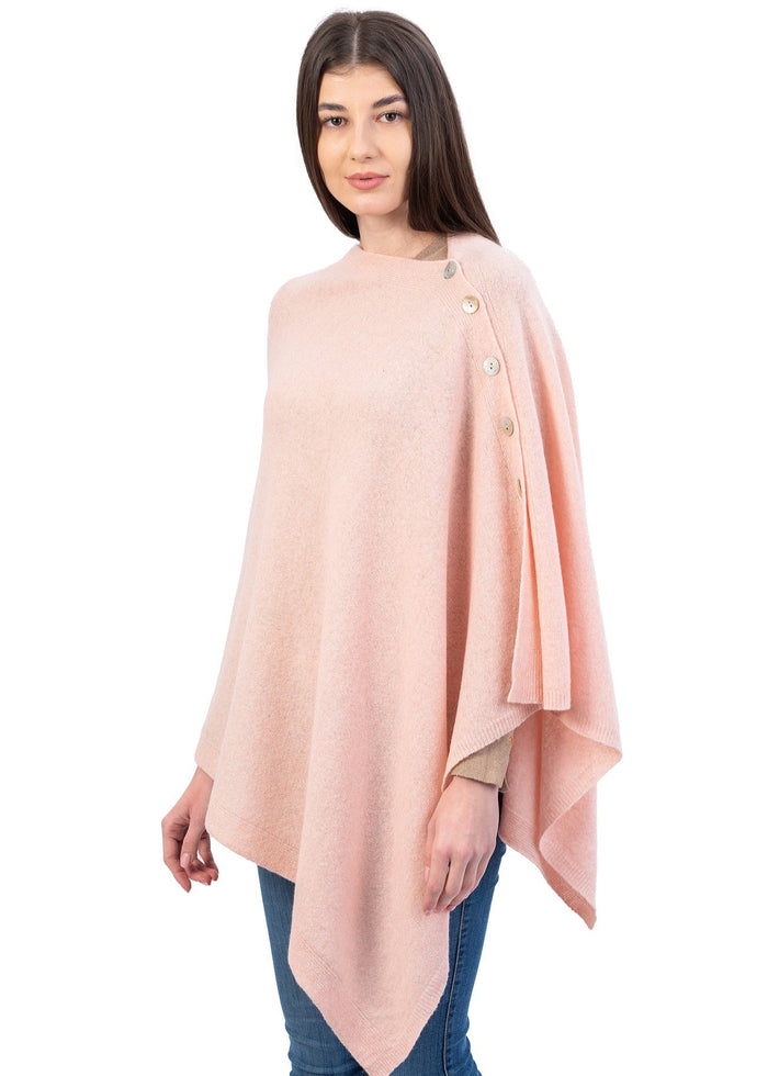 Lambswool Shawl | Pink
