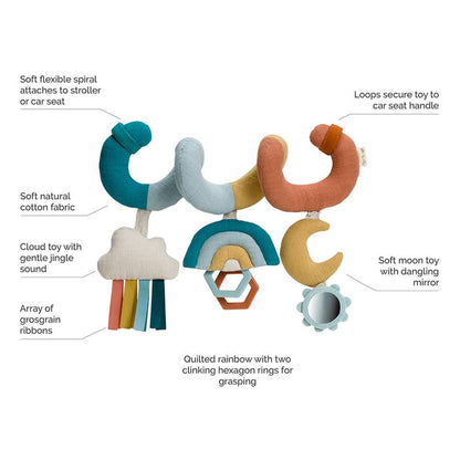 Itzy Bitzy Bespoke Spiral Car Seat Activity Toy