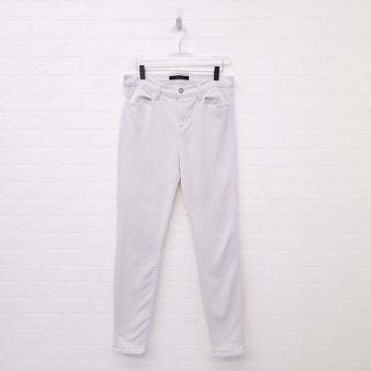 J BRAND WHITE SKINNY JEANS - SIZE 30