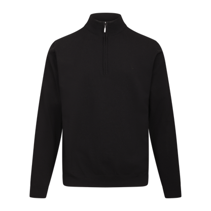 Urban Pioneers Male Jake Half-Zip SWEATER BLACK