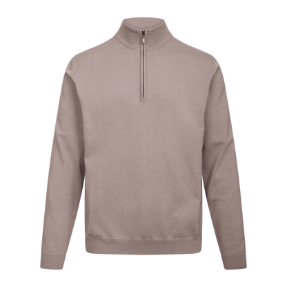 Urban Pioneers Male Jake Half-Zip SWEATER DARK SAND