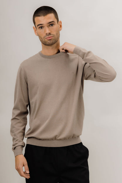Urban Pioneers Male Jake Sweater SWEATER DARK SAND