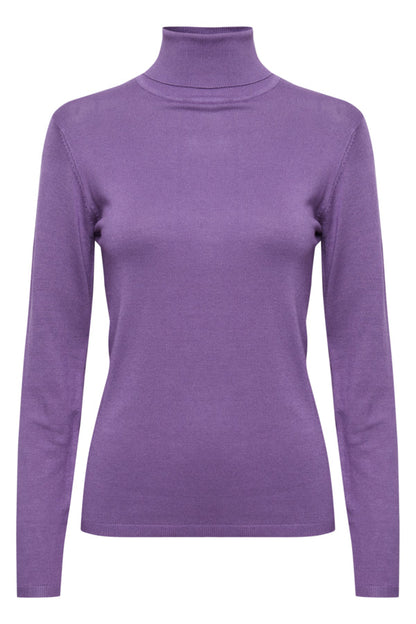 Janet Polo Neck (Loganberry)