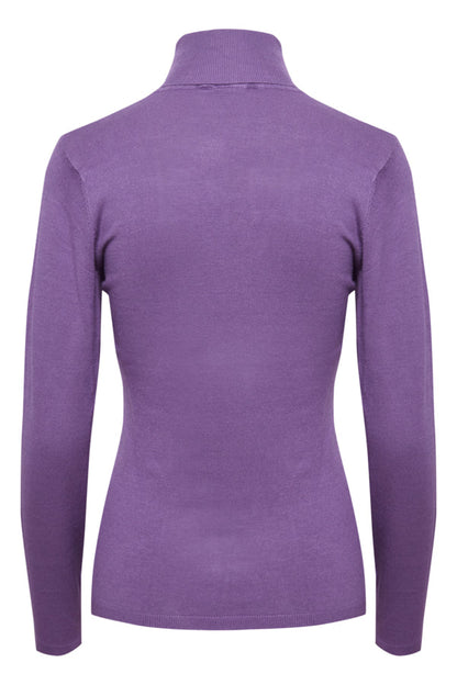 Janet Polo Neck (Loganberry)