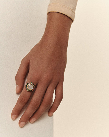 Jasmine Ring - Tsavorite