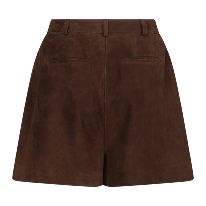 Urban Pioneers Female Jayla Suede Shorts SHORTS CHOCOLATE BROWN