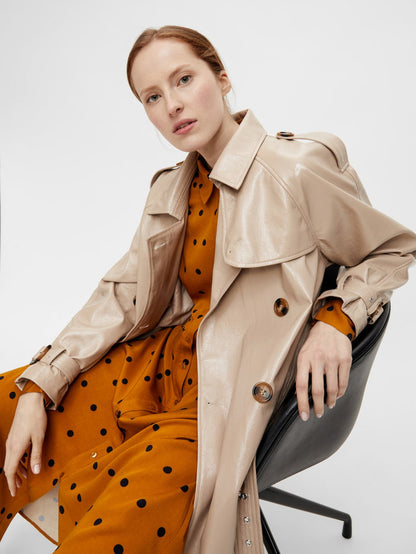 Jerika Trench Coat (Humus)