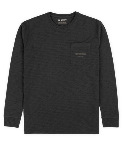 JETTY MENS SEDGE SLUB LONG SLEEVE SHIRT 26
