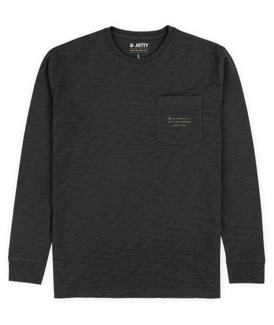 JETTY MENS SEDGE SLUB LONG SLEEVE SHIRT 26