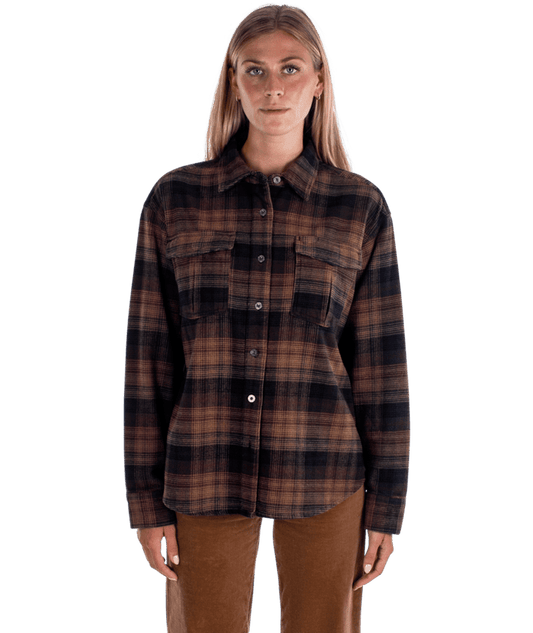 JETTY WOMENS ANCHOR FLANNEL