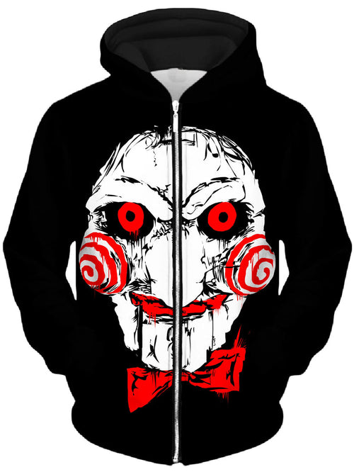 Jiggy Unisex Zip-Up Hoodie Technodrome Epic Hoodie