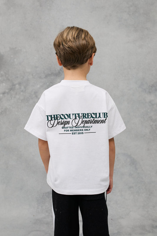 JNR DESIGN DEPARTMENT GRAPHIC T-SHIRT - WHITE