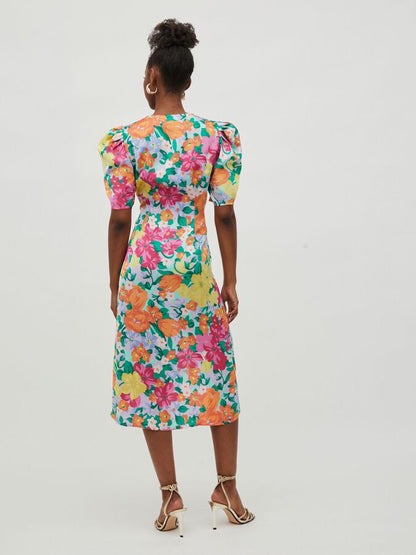 Johanna Midi Dress (Multi)