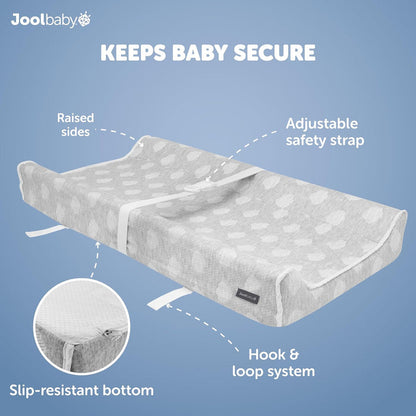 Jool Baby Soft Changing Pad + Washable Cover