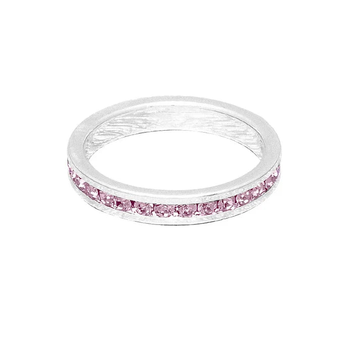 June (Alexandrite) White Gold Ring | Size 5