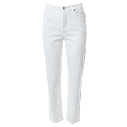 KAITLYN MOM JEAN SHORT LEG  (SOFT WHITE)