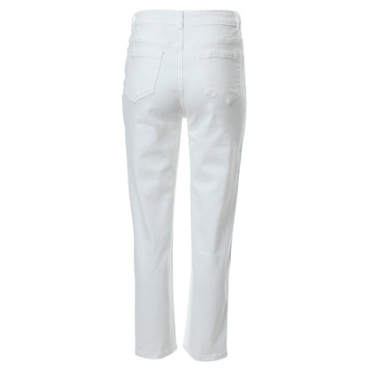KAITLYN MOM JEAN SHORT LEG  (SOFT WHITE)