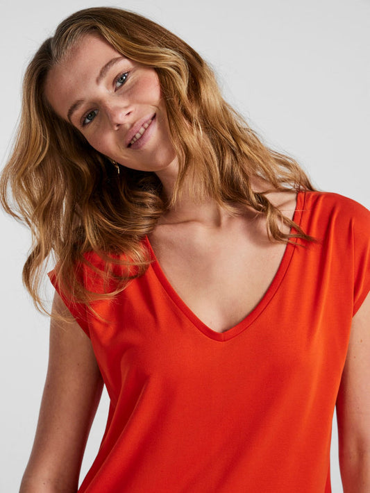 Kamala T-Shirt (Tangerine Tango)