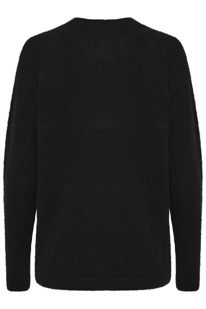 Kamara V-Neck Jumper (Black)