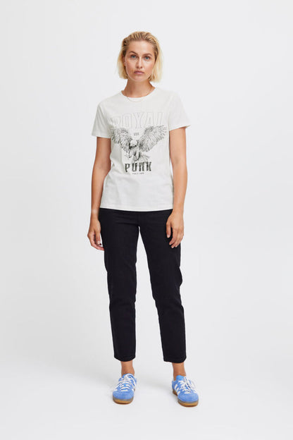 KAMILLE T-SHIRT (CLOUD DANCER)