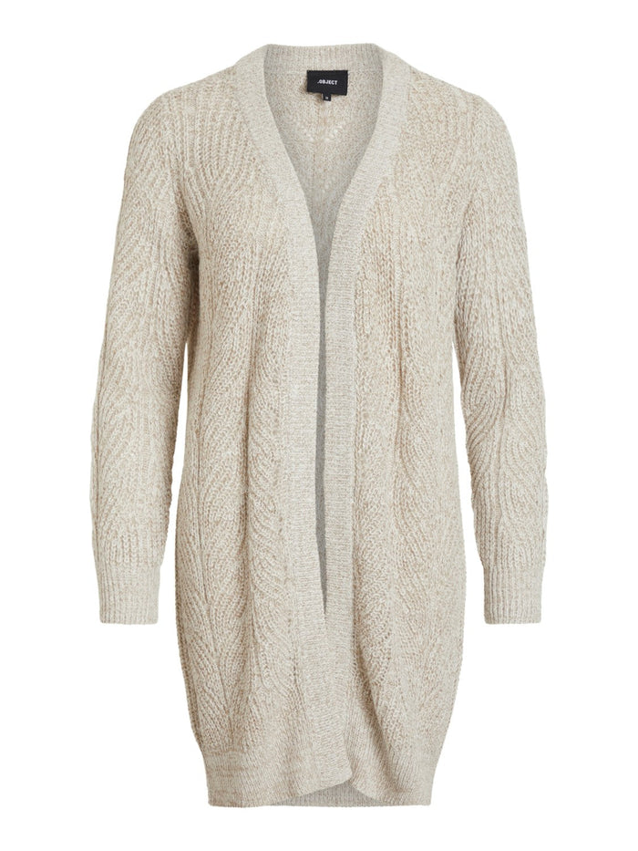 Kara Knit Cardigan (Beige)