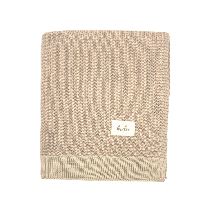 Kidu Knit Baby Blanket Gift Set