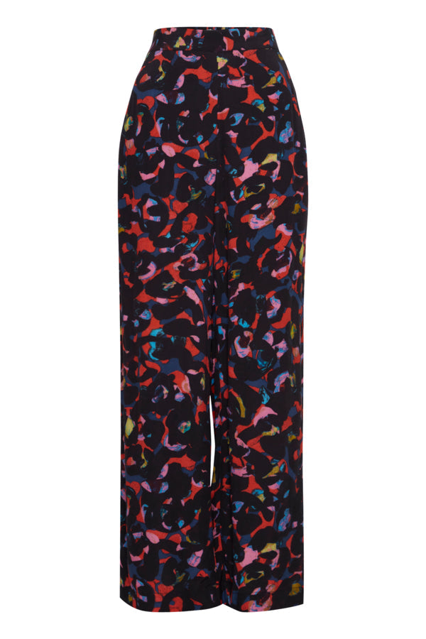 Kimli Trousers (Poppy Red Print Mix)