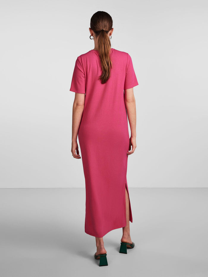 KYLIE ANKLE DRESS (BEETROOT PURPLE)